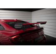 Maxton Design Maxton Design Carbon Spoiler With Upper Swan Mounting + LED Honda Civic SI Mk10