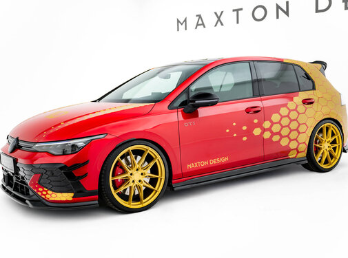 Maxton Design Maxton Design Set of Splitters V.1 Volkswagen Golf GTI Clubsport Mk8 Facelift