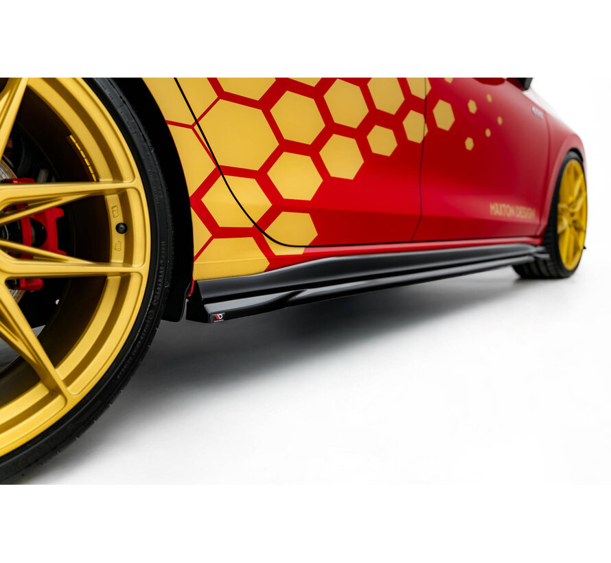 Maxton Design Set of Splitters V.1 Volkswagen Golf GTI Clubsport Mk8 Facelift