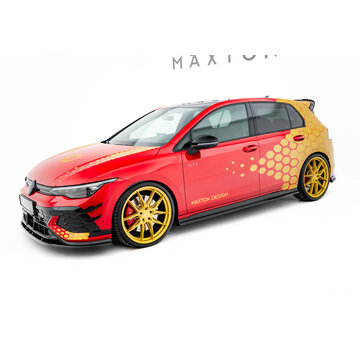 Maxton Design Maxton Design Set of Splitters V.2 Volkswagen Golf GTI Clubsport Mk8 Facelift