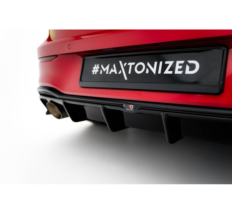 Maxton Design Set of Splitters V.2 Volkswagen Golf GTI Clubsport Mk8 Facelift