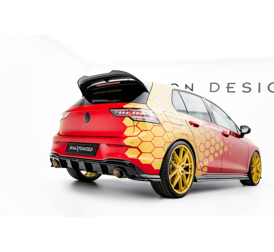 Maxton Design Set of Splitters V.2 Volkswagen Golf GTI Clubsport Mk8 Facelift