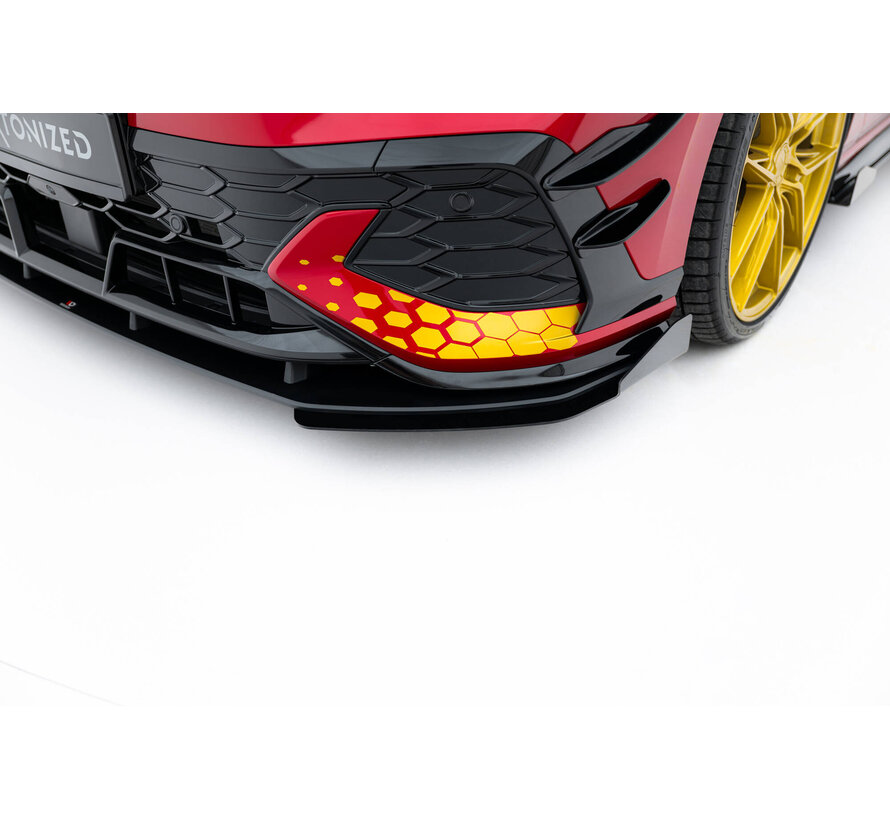 Maxton Design Front Flaps Flaps Volkswagen Golf GTI Clubsport Mk8 Facelift