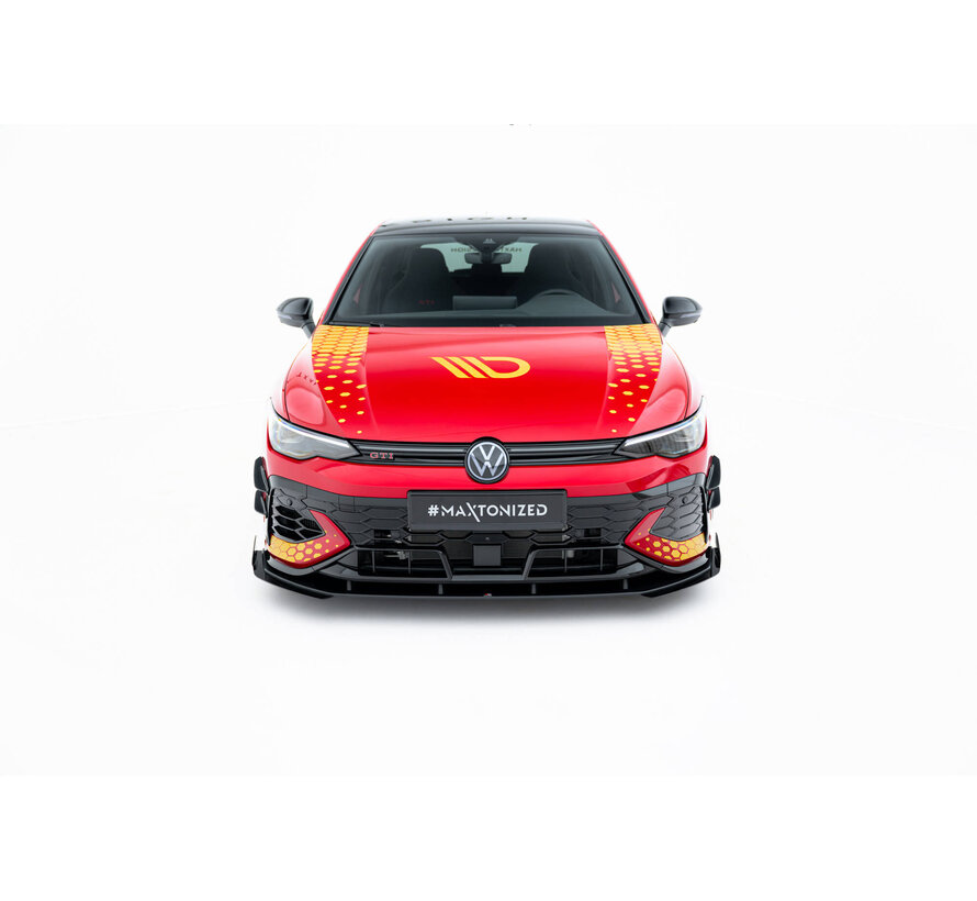 Maxton Design Front Flaps Flaps Volkswagen Golf GTI Clubsport Mk8 Facelift