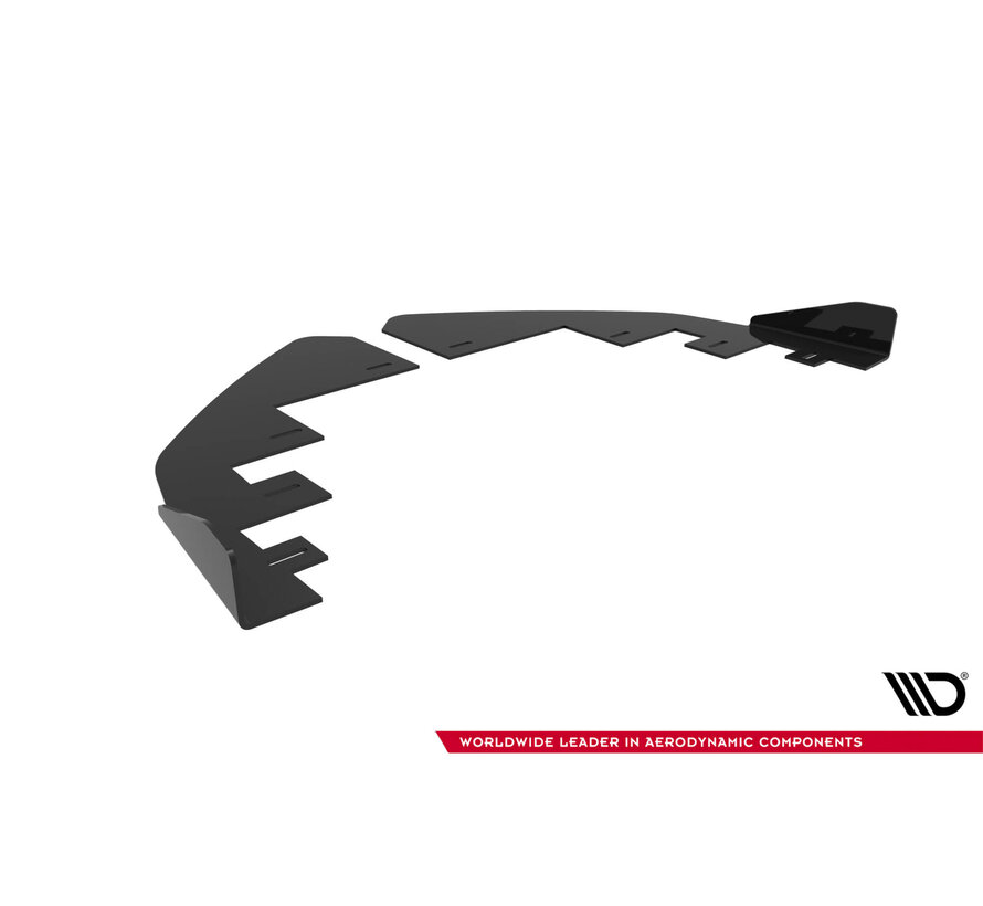 Maxton Design Front Flaps Flaps Volkswagen Golf GTI Clubsport Mk8 Facelift