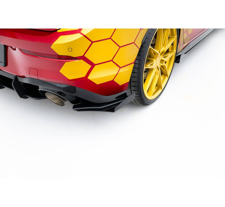 Maxton Design Rear Side Flaps Volkswagen Golf GTI Clubsport Mk8 Facelift