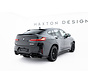 Maxton Design Rear Splitter (with vertical bars) V.2 BMW X4 M-Pack G02 Facelift