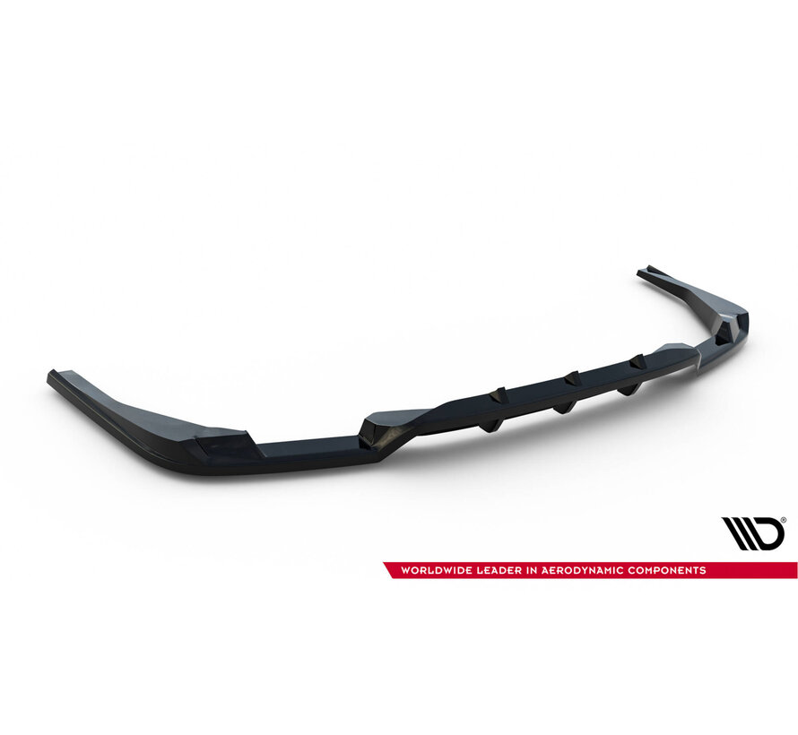 Maxton Design Rear Splitter (with vertical bars) V.2 BMW X4 M-Pack G02 Facelift