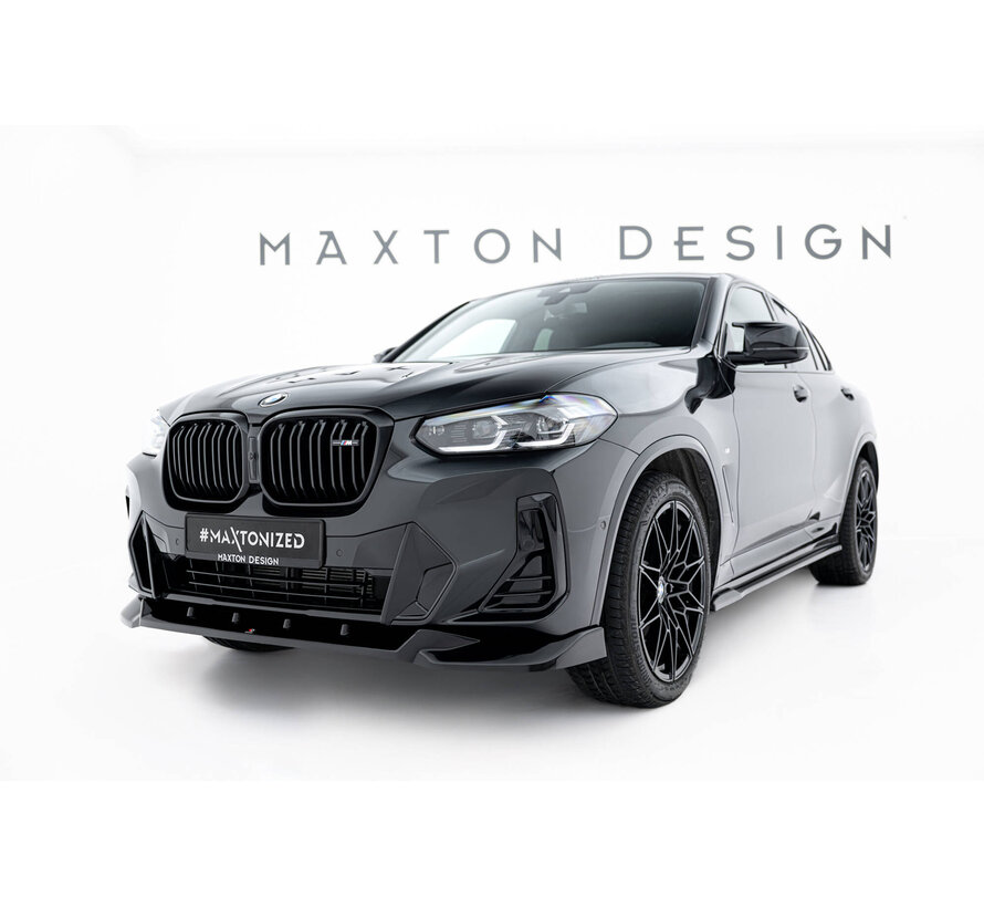 Maxton Design Set of Splitters BMW X4 M-Pack G02 Facelift