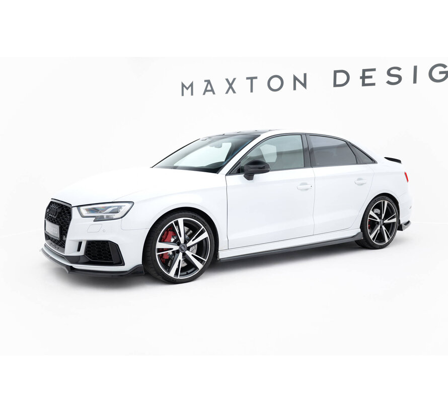 Maxton Design Set of Splitters Audi RS3 Sedan 8V Facelift