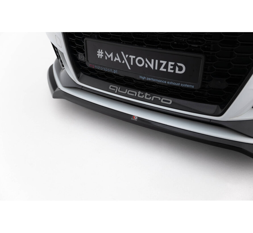 Maxton Design Set of Splitters Audi RS3 Sedan 8V Facelift