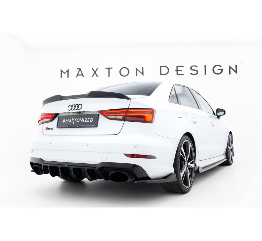 Maxton Design Set of Splitters Audi RS3 Sedan 8V Facelift