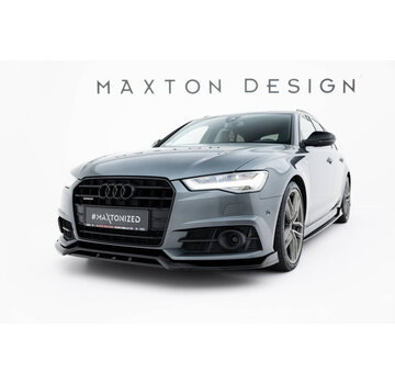 Maxton Design Maxton Design Front Splitter V.3 Audi A6 / A6 C7 S-line/ S6 C7 Facelift