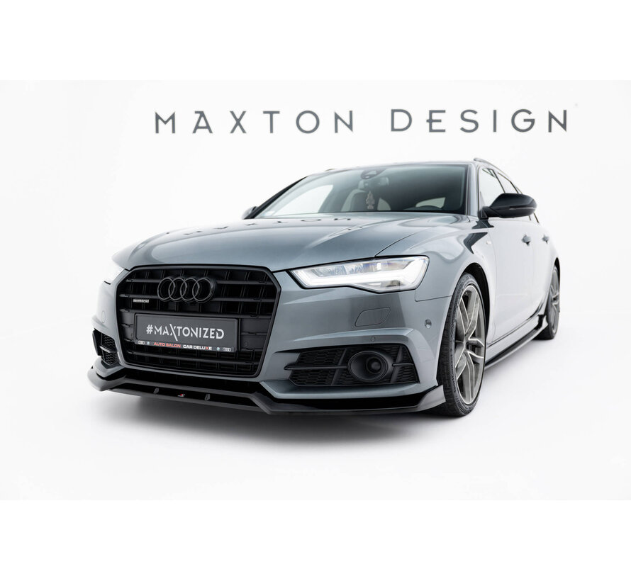Maxton Design Front Splitter V.3 Audi A6 / A6 C7 S-line/ S6 C7 Facelift
