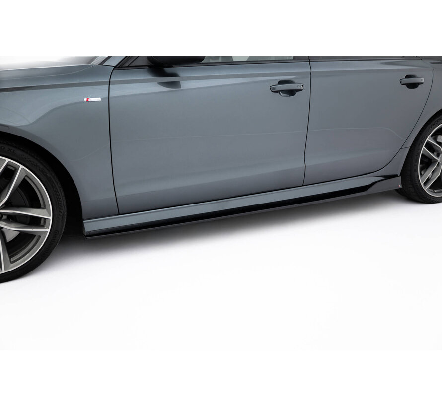 Maxton Design Side Skirts Diffusers V.2 Audi A6 / A6 C7 S-line/ S6 C7 Facelift