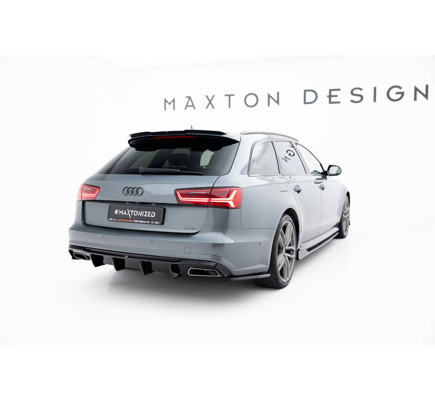 Maxton Design Rear Side Splitters V.3 Audi S6 / A6 S-Line / A6 C7 FL