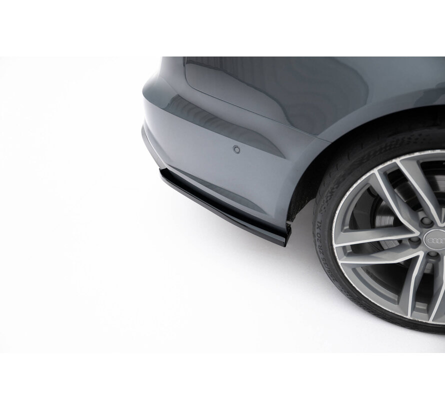 Maxton Design Rear Side Splitters V.3 Audi S6 / A6 S-Line / A6 C7 FL