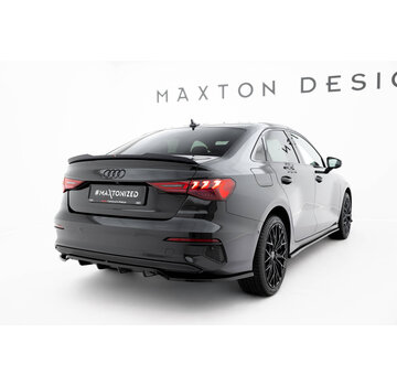 Maxton Design Maxton Design Rear Splitter (with vertical bars) Audi A3 Sedan 8Y