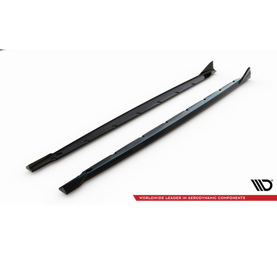 Maxton Design Side Skirts Diffusers V.2 BMW 1 M-Pack F70