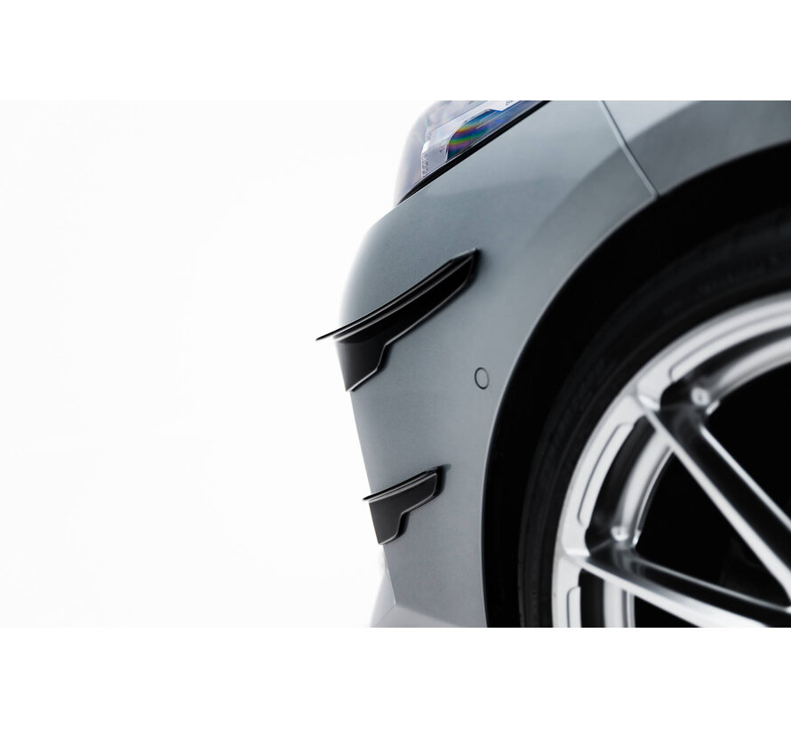 Maxton Design Front Bumper Wings (Canards) BMW M135i F70