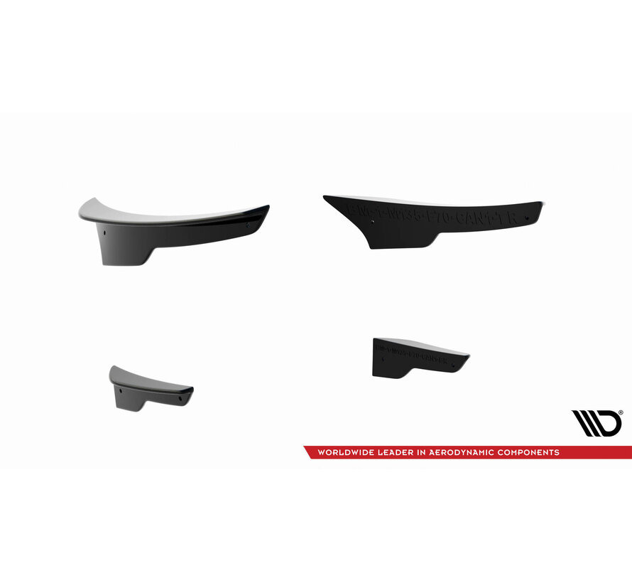 Maxton Design Front Bumper Wings (Canards) BMW M135i F70