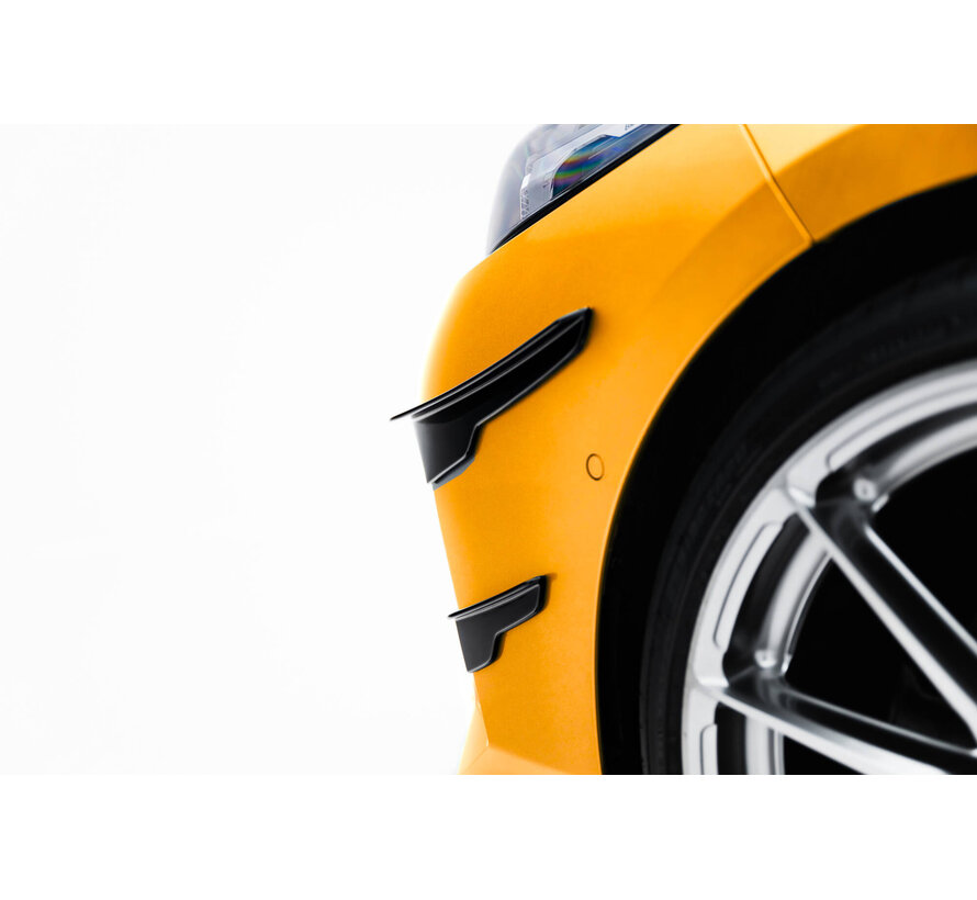 Maxton Design Front Bumper Wings (Canards) BMW 1 M-Pack F70