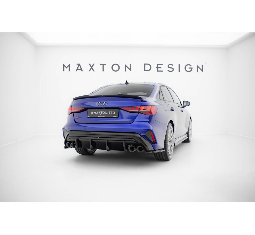 Maxton Design Rear Side Splitters V.3 Audi S3 Sedan 8Y Facelift