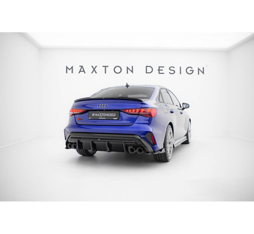 Maxton Design Rear Side Splitters V.4 Audi S3 Sedan 8Y Facelift
