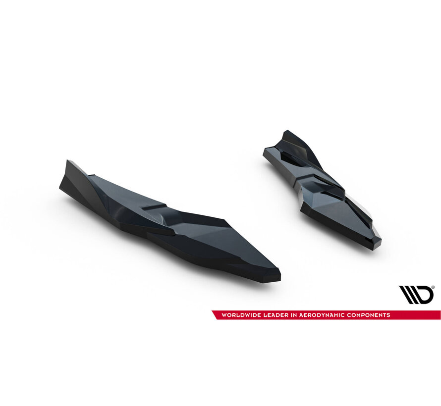 Maxton Design Rear Side Splitters V.4 Audi S3 Sedan 8Y Facelift