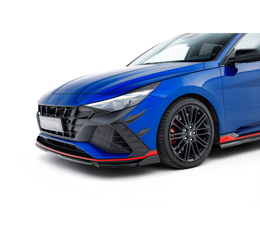 Maxton Design Front Bumper Wings (Canards) Hyundai Elantra N Mk7