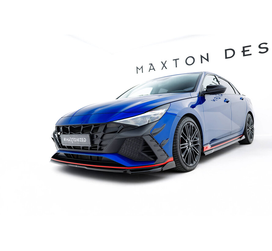 Maxton Design Front Splitter V.1 Hyundai Elantra N Mk7