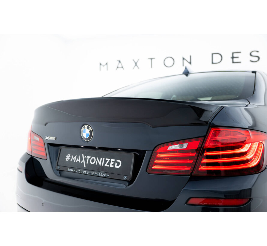 Maxton Design Spoiler CSL Look passend voor BMW 5 Sedan F10 / F10 Facelift