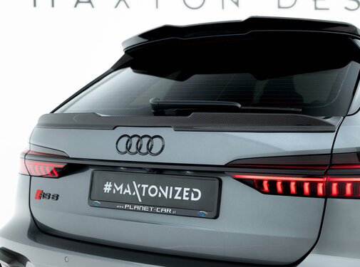 Maxton Design Maxton Design Prepreg Carbon Fiber Tailgate Spoiler (Lower) Audi RS6 C8 / C8 Facelift