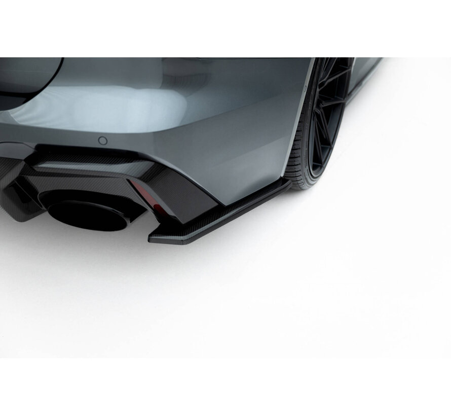 Maxton Design Prepreg Carbon Fiber Rear Side Splitters Audi RS6 C8 / C8 Facelift