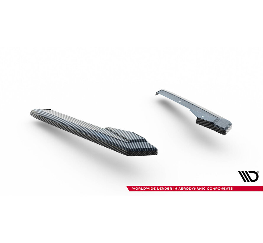 Maxton Design Prepreg Carbon Fiber Rear Side Splitters Audi RS6 C8 / C8 Facelift