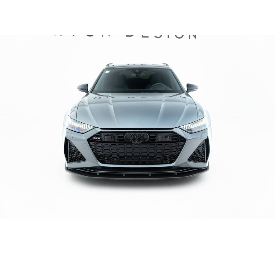 Maxton Design Set of Prepreg Carbon Fiber Splitters Audi RS6 C8 / C8 Facelift