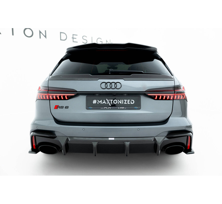 Maxton Design Set of Prepreg Carbon Fiber Splitters Audi RS6 C8 / C8 Facelift