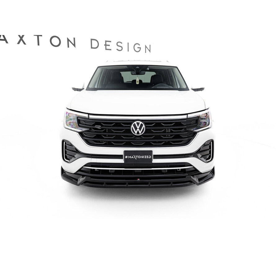 Maxton Design Front Splitter Volkswagen Atlas R-Line Mk1 Facelift 2