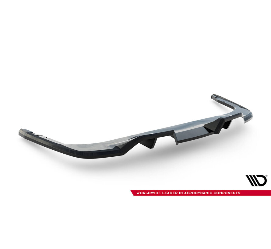 Maxton Design Rear Splitter (with vertical bars) Volkswagen Atlas R-Line Mk1 Facelift 2