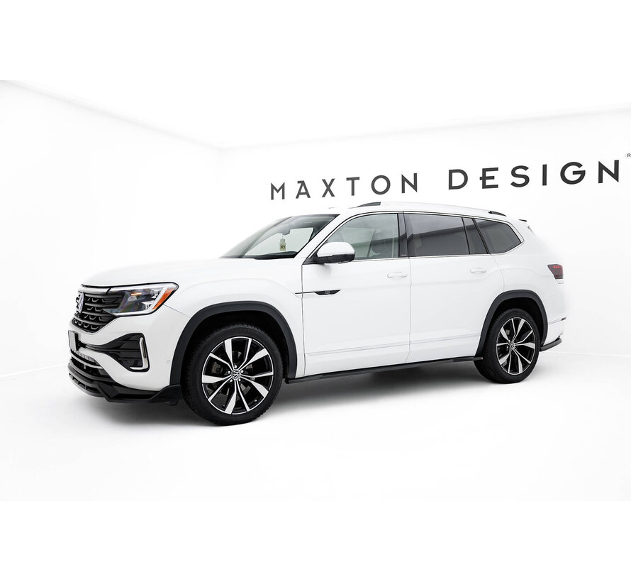 Maxton Design Side Skirts Diffusers Volkswagen Atlas R-Line Mk1 Facelift 2