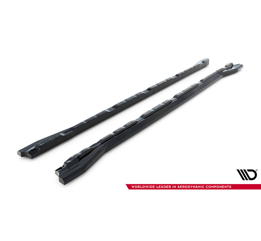 Maxton Design Side Skirts Diffusers Volkswagen Atlas R-Line Mk1 Facelift 2