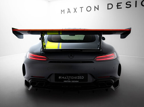 Maxton Design Maxton Design Carbon Spoiler + LED Mercedes-AMG GTR C190 Facelift
