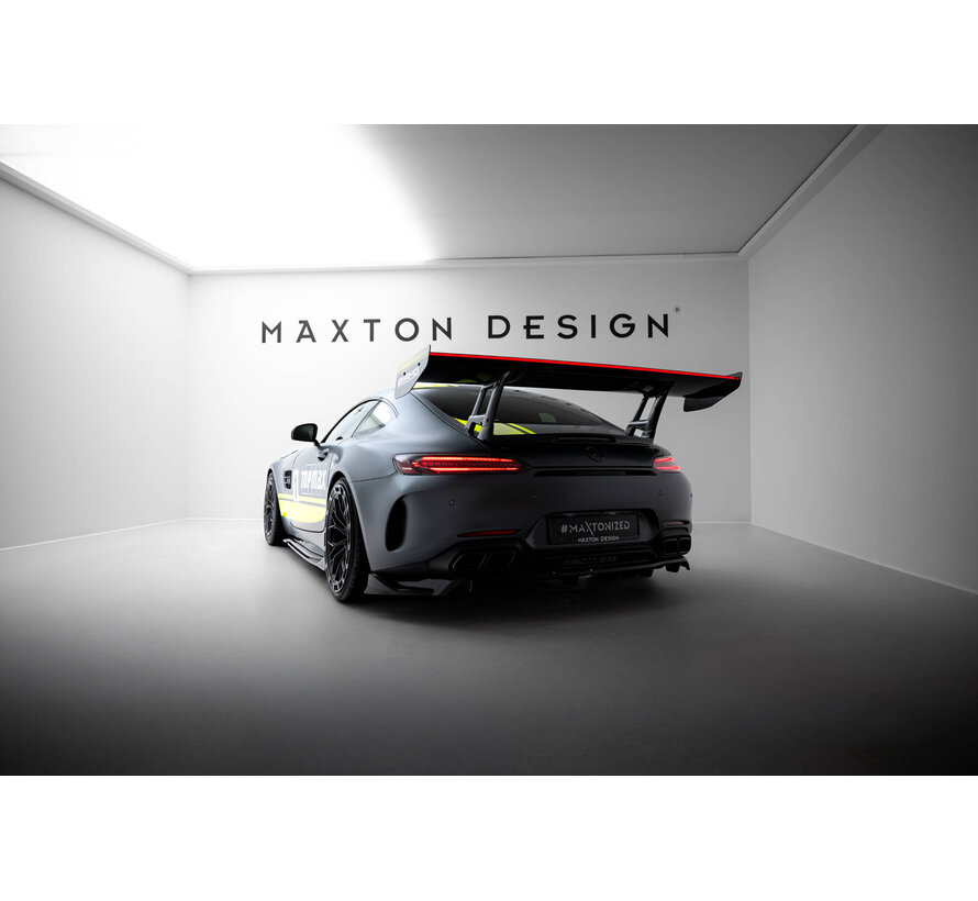 Maxton Design Carbon Spoiler + LED Mercedes-AMG GTR C190 Facelift
