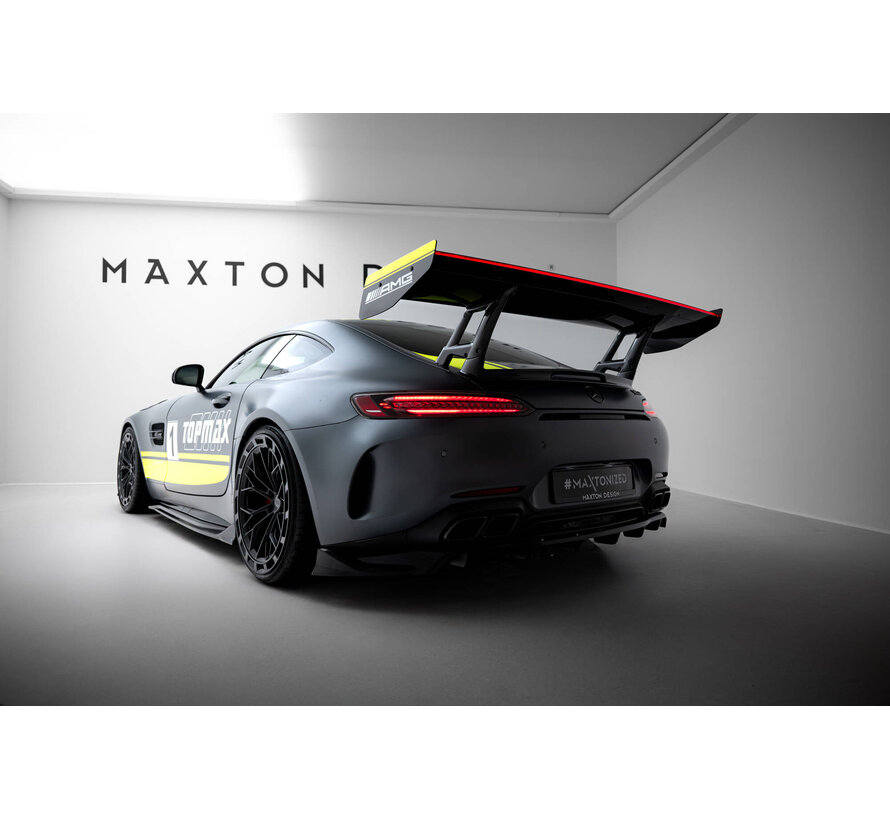 Maxton Design Carbon Spoiler + LED Mercedes-AMG GTR C190 Facelift