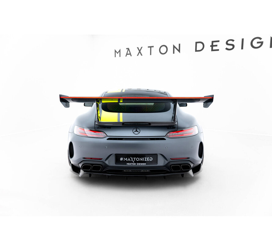 Maxton Design Carbon Spoiler + LED Mercedes-AMG GTR C190 Facelift