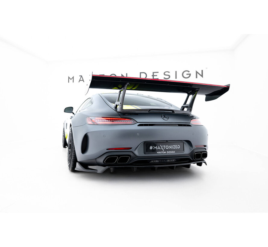 Maxton Design Carbon Spoiler + LED Mercedes-AMG GTR C190 Facelift