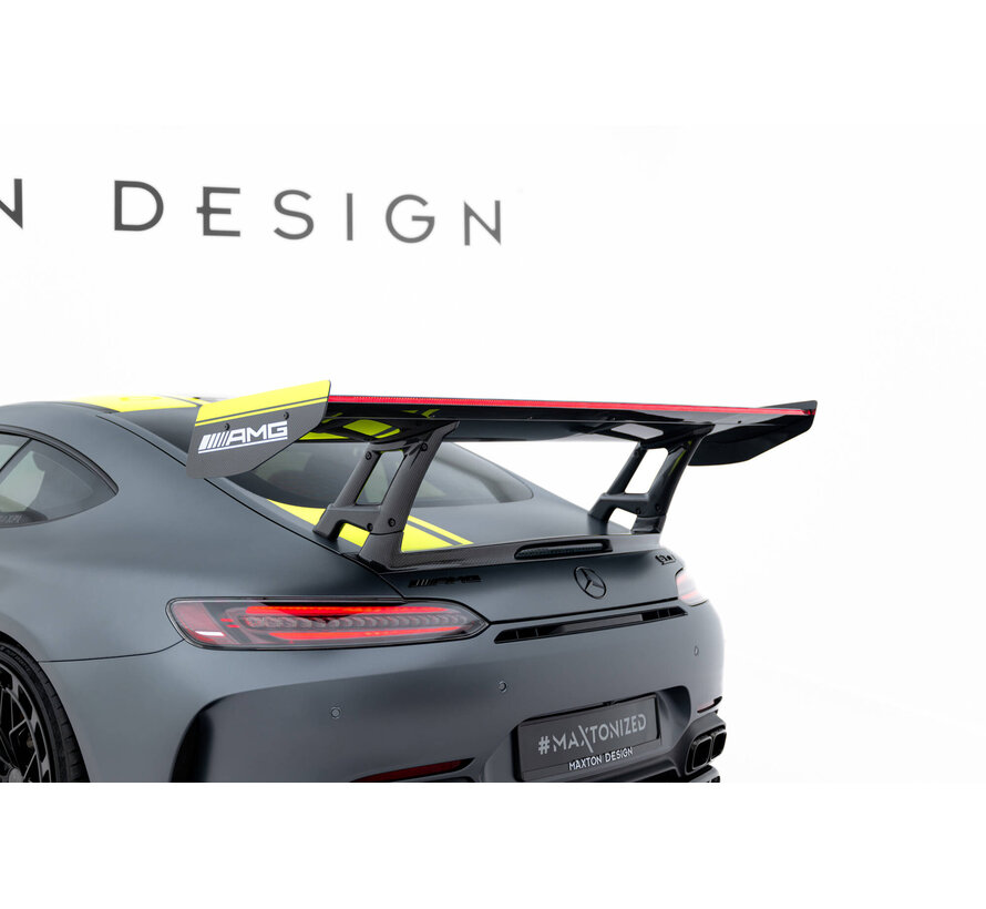 Maxton Design Carbon Spoiler + LED Mercedes-AMG GTR C190 Facelift