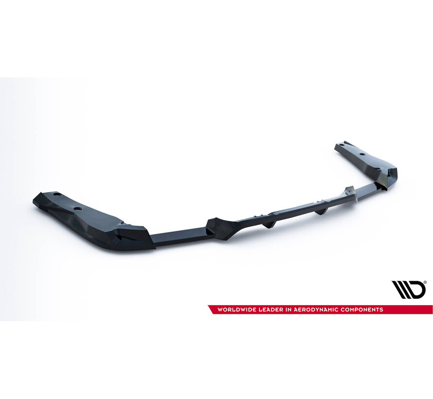 Maxton Design Rear Splitter (with vertical bars) BMW X4M F98 Facelift