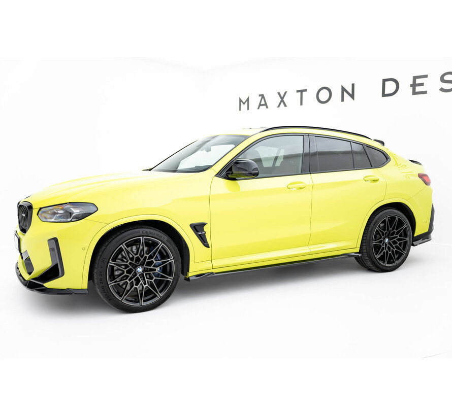 Maxton Design Side Skirts Diffusers BMW X4M F98 Facelift