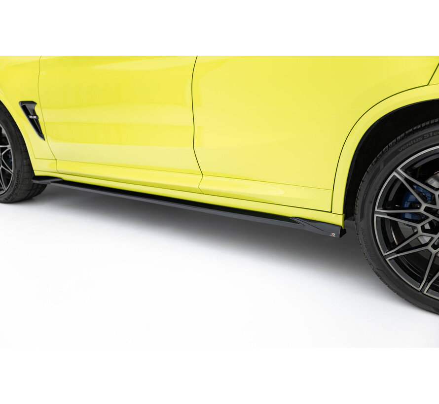 Maxton Design Side Skirts Diffusers BMW X4M F98 Facelift